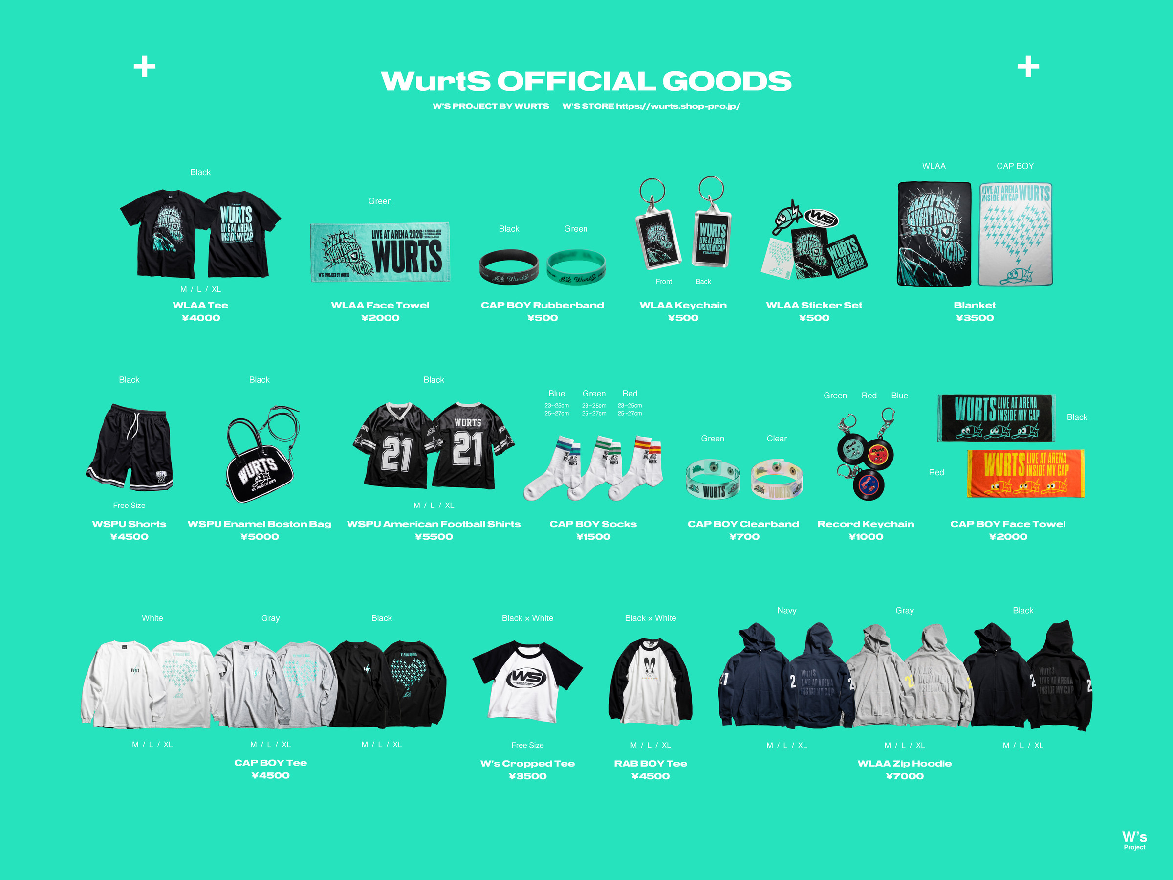 WurtS POP UP STORE なんばマルイの開催につきまして - WurtS Official